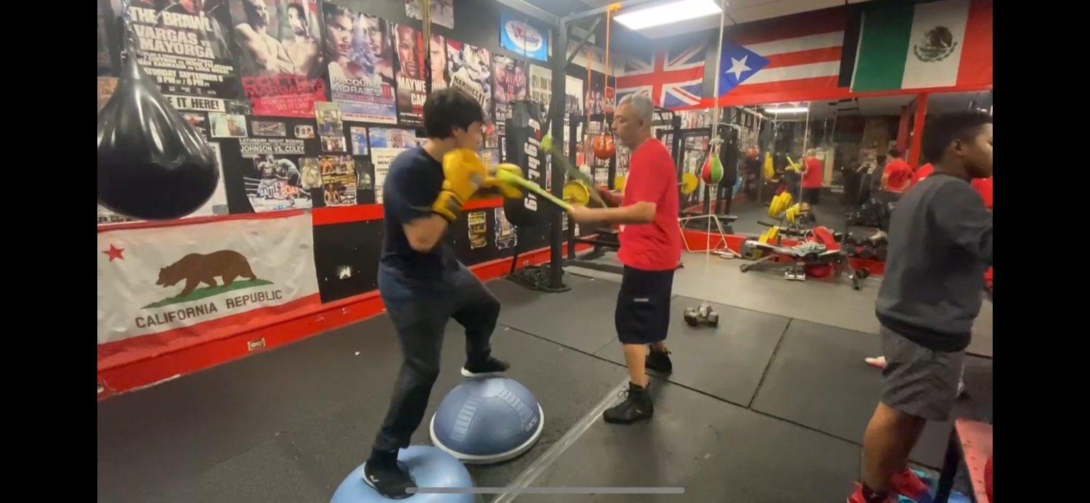 Training at Lightning Boxing Club — Oakland, CA